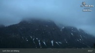 Archiv Foto Webcam Lech Zürs am Arlberg - Blick auf Zug 02:00