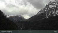 Archiv Foto Webcam Lech Zürs am Arlberg - Blick auf Zug 14:00