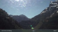 Archiv Foto Webcam Lech Zürs am Arlberg - Blick auf Zug 03:00