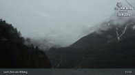 Archiv Foto Webcam Lech Zürs am Arlberg - Blick auf Zug 10:00
