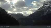 Archiv Foto Webcam Lech Zürs am Arlberg - Blick auf Zug 06:00