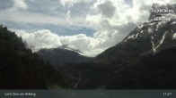 Archiv Foto Webcam Lech Zürs am Arlberg - Blick auf Zug 10:00