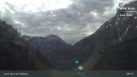 Archiv Foto Webcam Lech Zürs am Arlberg - Blick auf Zug 08:00