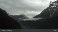 Archiv Foto Webcam Lech Zürs am Arlberg - Blick auf Zug 08:00