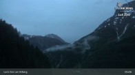 Archiv Foto Webcam Lech Zürs am Arlberg - Blick auf Zug 04:00