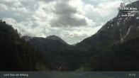 Archiv Foto Webcam Lech Zürs am Arlberg - Blick auf Zug 10:00