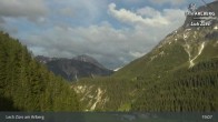 Archiv Foto Webcam Lech Zürs am Arlberg - Blick auf Zug 18:00