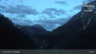 Archiv Foto Webcam Lech Zürs am Arlberg - Blick auf Zug 02:00