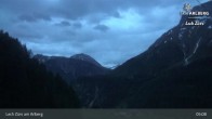 Archiv Foto Webcam Lech Zürs am Arlberg - Blick auf Zug 04:00