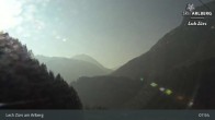 Archiv Foto Webcam Lech Zürs am Arlberg - Blick auf Zug 07:00