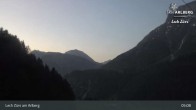 Archiv Foto Webcam Lech Zürs am Arlberg - Blick auf Zug 04:00