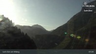 Archiv Foto Webcam Lech Zürs am Arlberg - Blick auf Zug 06:00