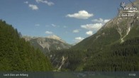 Archiv Foto Webcam Lech Zürs am Arlberg - Blick auf Zug 16:00