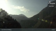 Archiv Foto Webcam Lech Zürs am Arlberg - Blick auf Zug 06:00