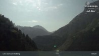 Archiv Foto Webcam Lech Zürs am Arlberg - Blick auf Zug 08:00
