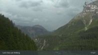 Archiv Foto Webcam Lech Zürs am Arlberg - Blick auf Zug 16:00
