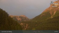 Archiv Foto Webcam Lech Zürs am Arlberg - Blick auf Zug 04:00