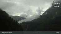 Archiv Foto Webcam Lech Zürs am Arlberg - Blick auf Zug 08:00
