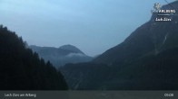 Archiv Foto Webcam Lech Zürs am Arlberg - Blick auf Zug 05:00