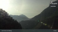 Archiv Foto Webcam Lech Zürs am Arlberg - Blick auf Zug 08:00