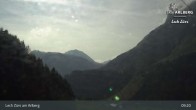 Archiv Foto Webcam Lech Zürs am Arlberg - Blick auf Zug 09:00