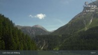 Archiv Foto Webcam Lech Zürs am Arlberg - Blick auf Zug 13:00