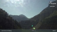 Archiv Foto Webcam Lech Zürs am Arlberg - Blick auf Zug 08:00