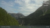 Archiv Foto Webcam Lech Zürs am Arlberg - Blick auf Zug 16:00