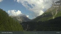 Archiv Foto Webcam Lech Zürs am Arlberg - Blick auf Zug 16:00