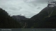 Archiv Foto Webcam Lech Zürs am Arlberg - Blick auf Zug 16:00