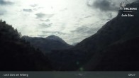 Archiv Foto Webcam Lech Zürs am Arlberg - Blick auf Zug 08:00