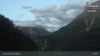 Archiv Foto Webcam Lech Zürs am Arlberg - Blick auf Zug 02:00