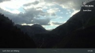 Archiv Foto Webcam Lech Zürs am Arlberg - Blick auf Zug 06:00