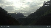 Archiv Foto Webcam Lech Zürs am Arlberg - Blick auf Zug 08:00