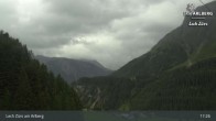 Archiv Foto Webcam Lech Zürs am Arlberg - Blick auf Zug 16:00