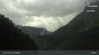 Archiv Foto Webcam Lech Zürs am Arlberg - Blick auf Zug 08:00