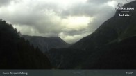 Archiv Foto Webcam Lech Zürs am Arlberg - Blick auf Zug 18:00