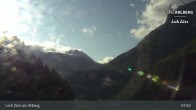 Archiv Foto Webcam Lech Zürs am Arlberg - Blick auf Zug 07:00