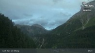 Archiv Foto Webcam Lech Zürs am Arlberg - Blick auf Zug 04:00