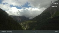 Archiv Foto Webcam Lech Zürs am Arlberg - Blick auf Zug 16:00
