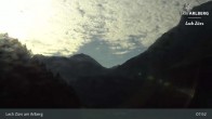 Archiv Foto Webcam Lech Zürs am Arlberg - Blick auf Zug 07:00