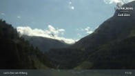 Archiv Foto Webcam Lech Zürs am Arlberg - Blick auf Zug 10:00