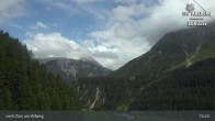 Archiv Foto Webcam Lech Zürs am Arlberg - Blick auf Zug 14:00