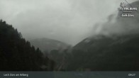 Archiv Foto Webcam Lech Zürs am Arlberg - Blick auf Zug 08:00