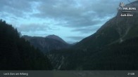 Archiv Foto Webcam Lech Zürs am Arlberg - Blick auf Zug 02:00