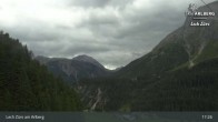 Archiv Foto Webcam Lech Zürs am Arlberg - Blick auf Zug 16:00