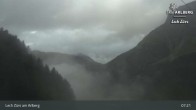 Archiv Foto Webcam Lech Zürs am Arlberg - Blick auf Zug 06:00