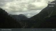 Archiv Foto Webcam Lech Zürs am Arlberg - Blick auf Zug 18:00