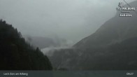 Archiv Foto Webcam Lech Zürs am Arlberg - Blick auf Zug 08:00