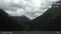 Archiv Foto Webcam Lech Zürs am Arlberg - Blick auf Zug 18:00